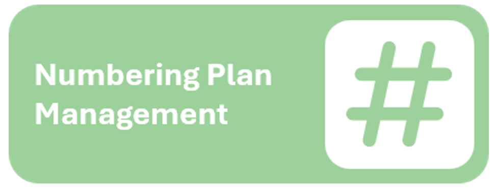 Numbering Plan Management